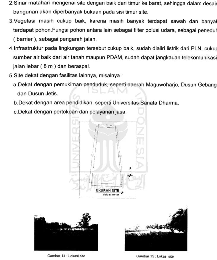 Gambar 14 : Lokasi site