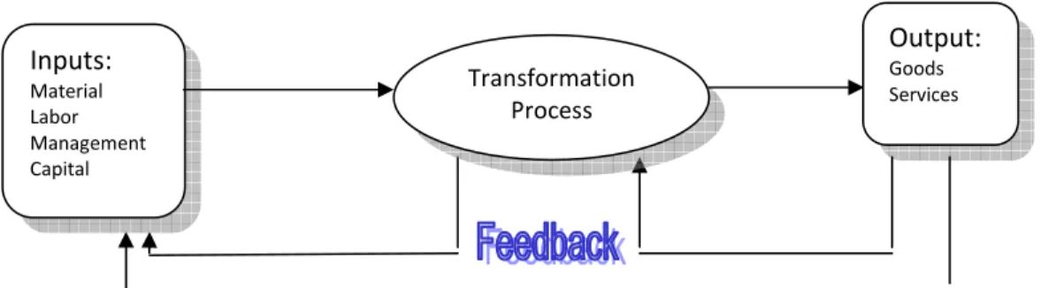 Gambar 1.1 Operations as a Transformation Process  