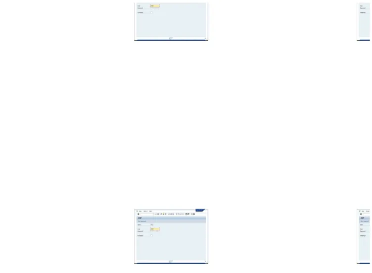Gambar 3.3 Tampilan Menu SAP data input client