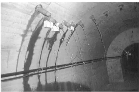 Gambar : keadaan didalam terowongan drainase   Sumber : http://www.tuat.ac.jp/~sabo/lj/ljap4.htm 