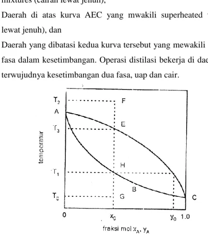 Gambar 2 Tipikal Diagram T-x-y 