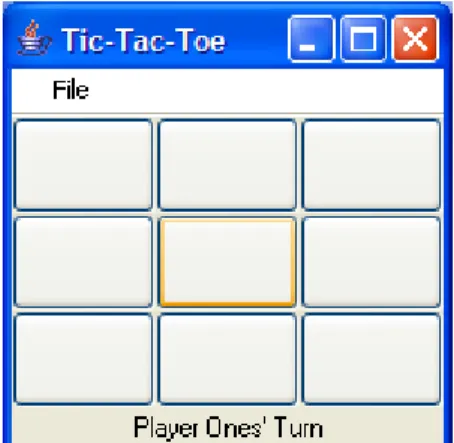 Gambar 1.5.1: papan Tic-Tac-Toe 