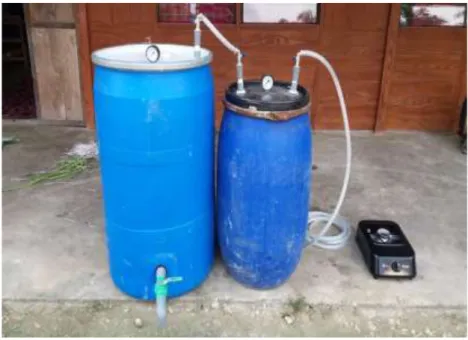 Gambar 2.5. Alat Biogas  Sumber : dokumentasi pribadi 