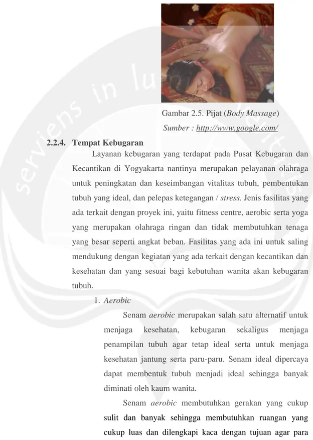 Gambar 2.5. Pijat (Body Massage)  Sumber : http://www.google.com/
