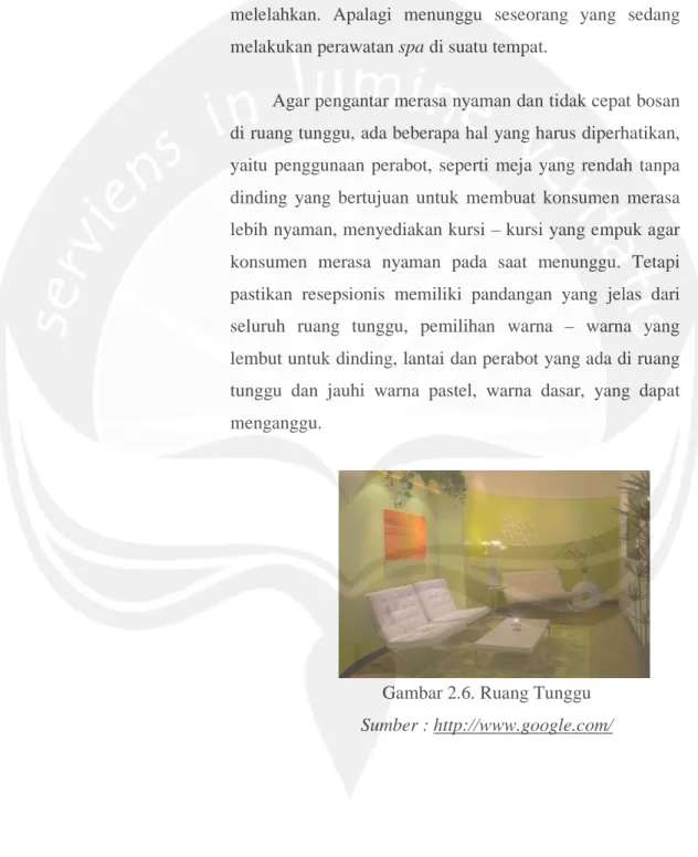 Gambar 2.6. Ruang Tunggu  Sumber : http://www.google.com/