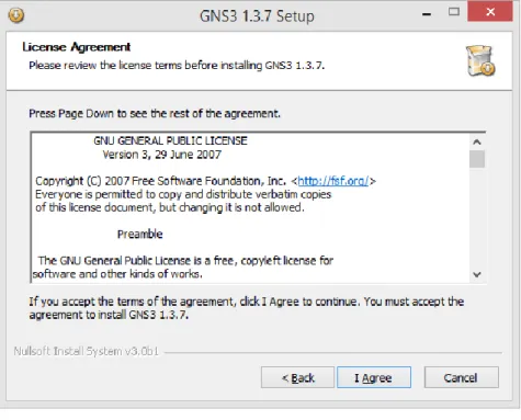 Gambar 5.2.  License Agreement 