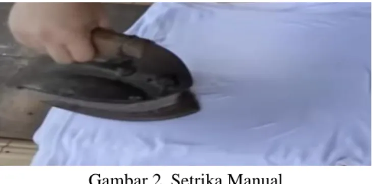 Gambar 2. Setrika Manual 