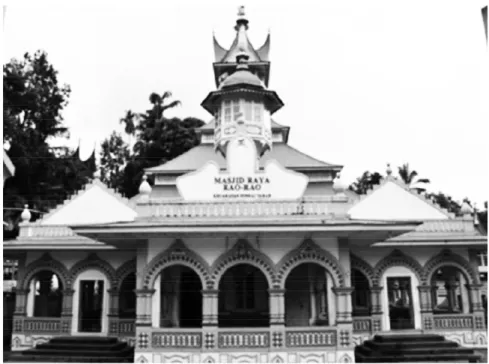 Gambar 1. Masjid Rao Rao (Dokumen: Syahrul, 2017)