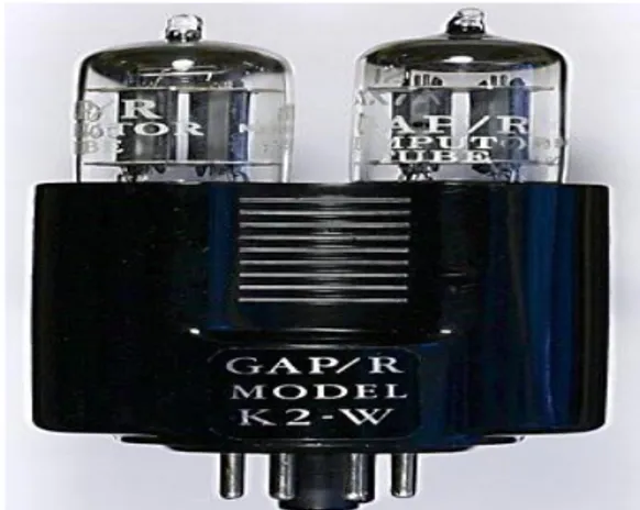 Gambar 2 Op amp dari tabung vakum udara 1 
