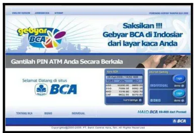 Gambar 4.31 Situs Bank BCA