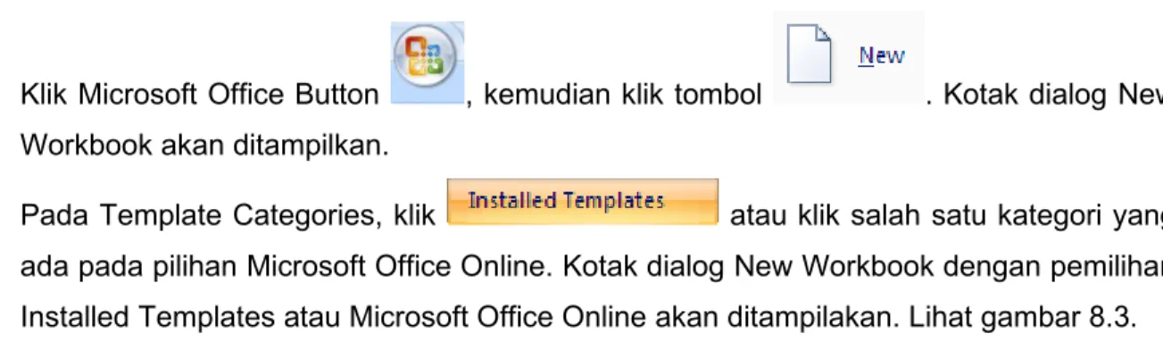 Gambar 3 Kotak Dialog Pemilihan dari Microsoft  Office Online