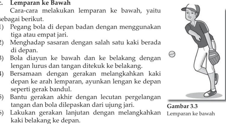 Gambar 3.2Lemparan bola melambung