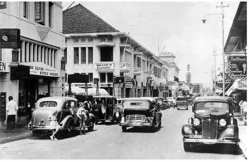 Gambar 2.4 Suasana Jalan Braga tahun 1937 
