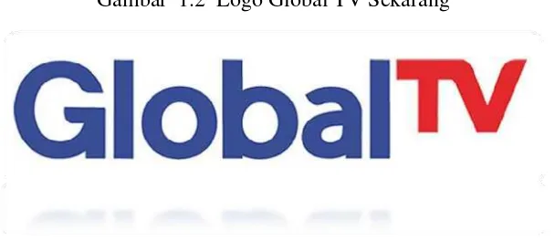 Gambar  1.2  Logo Global TV Sekarang 