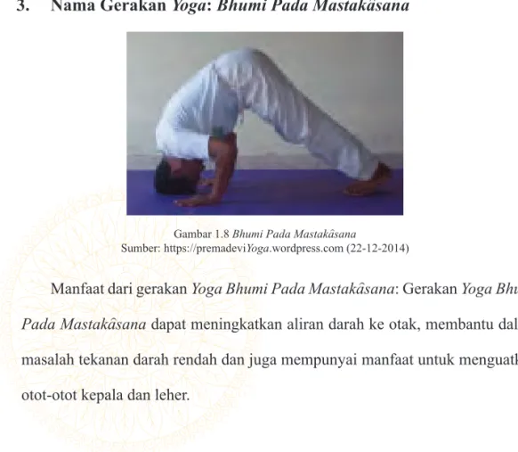 Gambar 1.8 Bhumi Pada Mastakãsana
