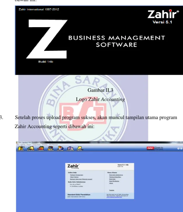 Gambar II.3  Logo Zahir Accounting  
