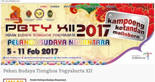 Gambar 3.8 website PBTY 2017  Sumber: http://www.infopbty.com 