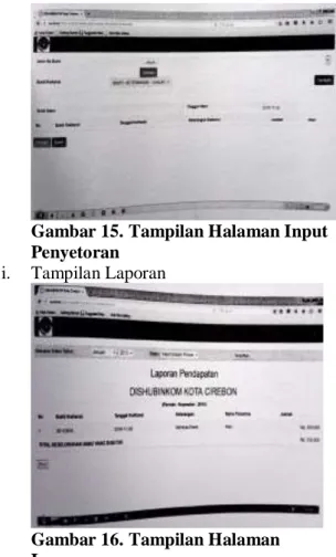Gambar 12. Tampilan Halaman Users  f.  Tampilan Input Users 