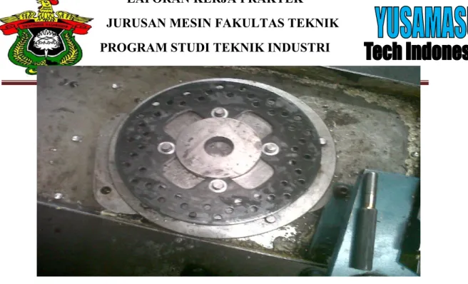 Gambar : Pengecekan diameter lobang 