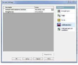 Gambar 12 Pengaturan wall condition   pada kasus 1 
