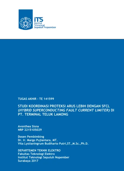 STUDI KOORDINASI PROTEKSI ARUS LEBIH DENGAN SFCL (HYBRID