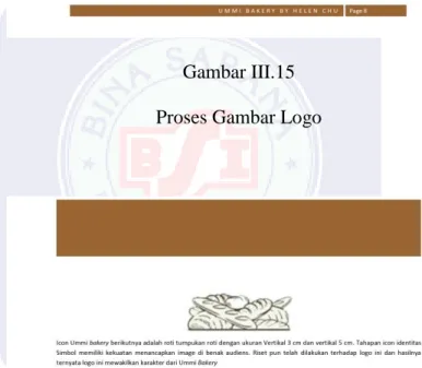 Gambar III.15  Proses Gambar Logo 