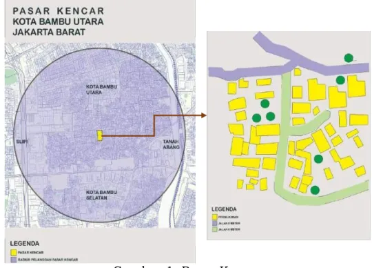 Gambar 1. Pasar Kencar 