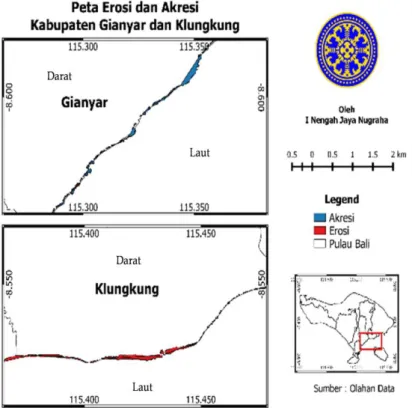 Gambar 2. Peta Analisis Tumpang Susun Keterangan:   = konstanta rescalling (radiance_mult_band_x)   = konstanta penambah (radiance_add_band_x)          (4) Keterangan   = konstanta rescalling (reflectance_mult_band_x) = konstanta penambah (reflectance_add_