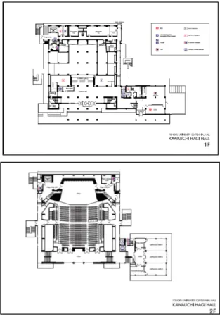 Gambar 7. Denah dari Hagi Hall  