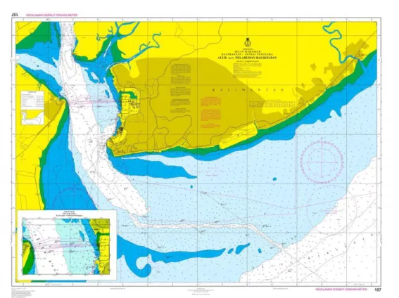 Gambar 2 1 Contoh dari peta laut [2] 