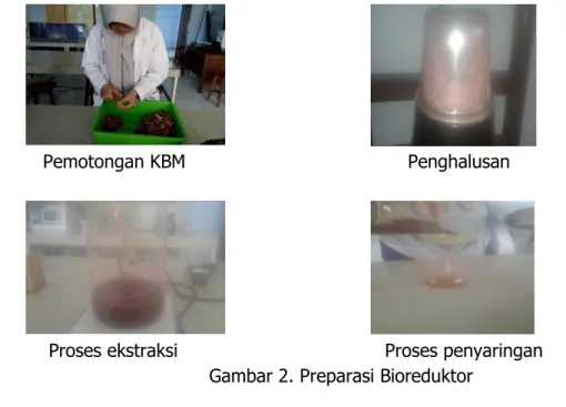 Gambar 3.  Grafik UV Vis ekstrak kulit bawang merah dan lar. Ion Fe 3+   