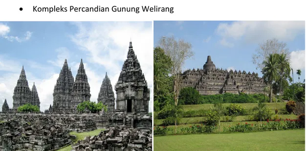 Gambar 1.15.   Candi Prambanan (Hindu dengan relief Ramnayana) 