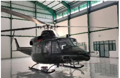 Gambar 1. Helikopter Bell 412 Penerbangan Angkatan Darat 