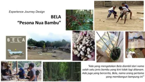 Gambar 6. “Experience Journey” Design Desa Adat Bela