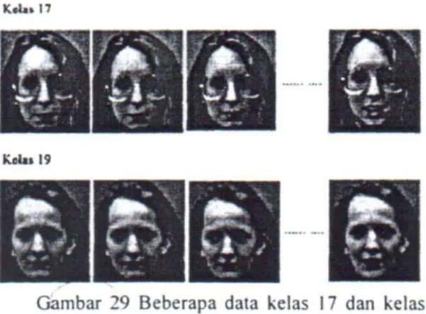 Gambar 29 Beberapa data kelas 17 dan kelas 19