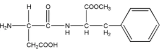 Gambar 7. Struktur Kimia Aspartam (Cram, 2009) 