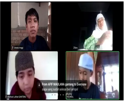 Gambar 4.10 Tampilan peringkat pada Quizizz  