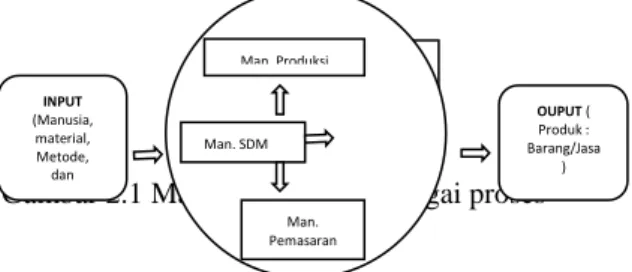 Gambar 2.1 Manajemen SDM sebagai proses 