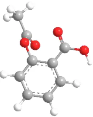 Gambar Struktur 3-Dimensi Asetosal 