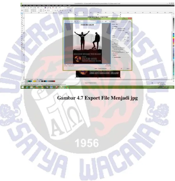 Gambar 4.7 Export File Menjadi jpg 