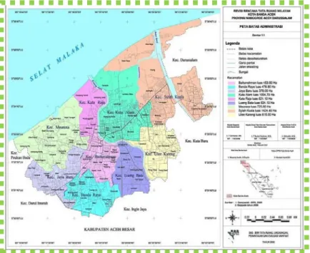 Gambar 2.17  Peta Kabupaten Aceh Besar 