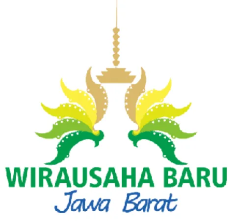 Gambar 1.1 Lambang Program Wirausaha Baru Jawa Barat  Sumber : Website www.wirausahabarujabar.net 