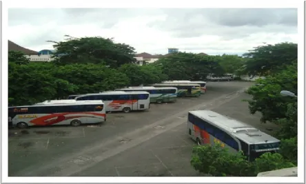 Gambar 2.3 Tempat Parkir Bus  Sumber : UPT Terminal Giwangan 