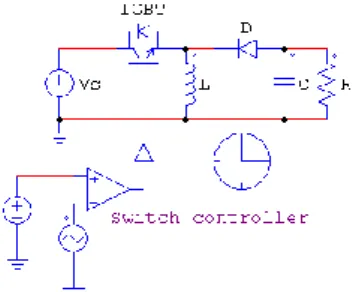 Gambar 2.5 Rangkaian Buck-Boost Converter 