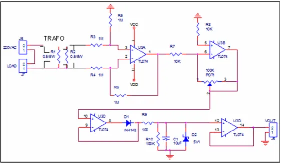 Gambar 3.2 Diagram rangkaian transformator 