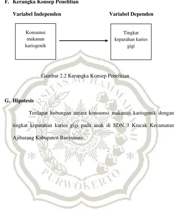 Gambar 2.2 Kerangka Konsep Penelitian 