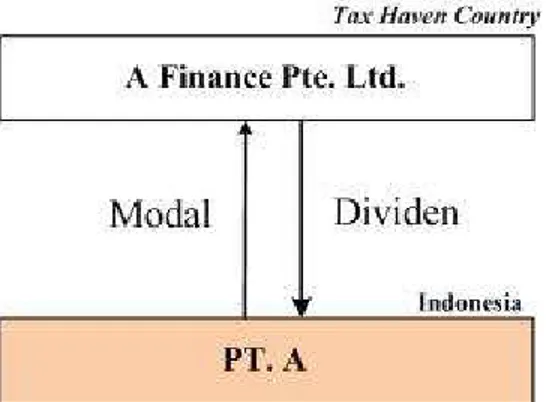 Gambar 4.8. Skema Controlled Foreign Company 