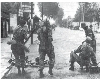 Gambar 2.1.6 Tentara Belanda bergerak memasuki kota Yogyakarta dalam agresi militer Belanda II pada tanggal