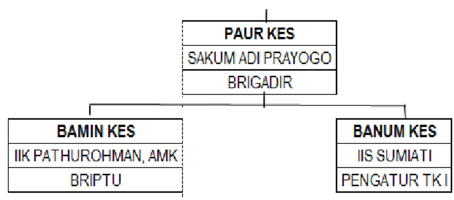 Gambar 2.2 Struktur Organisasi Poliklinik Polres Karawang 