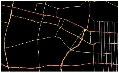 Gambar 3.3 Peta jalan yang digunakan  d.  Membuat Script Algoritma Semut pada Protokol AOMDV  